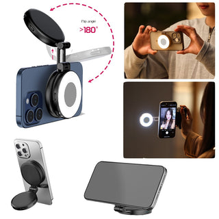 Meraldo™ SnapLight – Magnetisch selfielampje