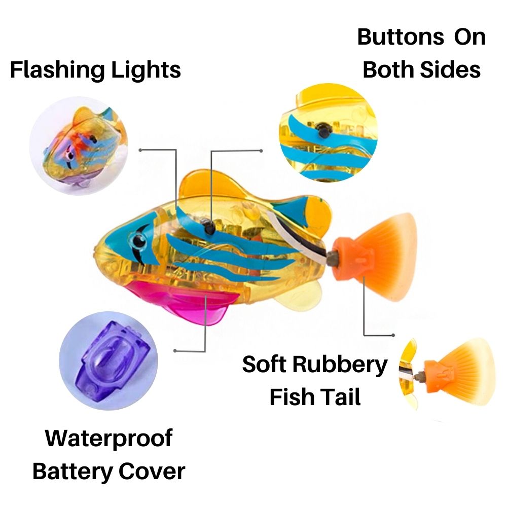 Meraldo™ FishPlay – Interactieve zwemvisjes voor katten