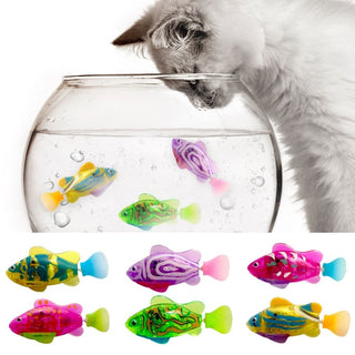 Meraldo™ FishPlay – Interactieve zwemvisjes voor katten