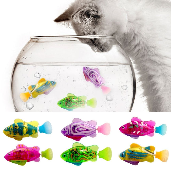Meraldo™ FishPlay – Interactieve zwemvisjes voor katten