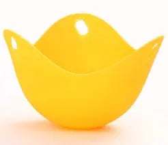 Meraldo™ EggEase – Siliconen eierpocheerders, set van 4