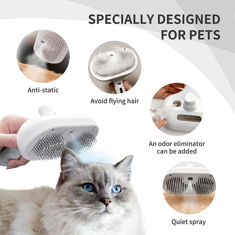 Meraldo™ FurCare – Stoomborstel voor katten