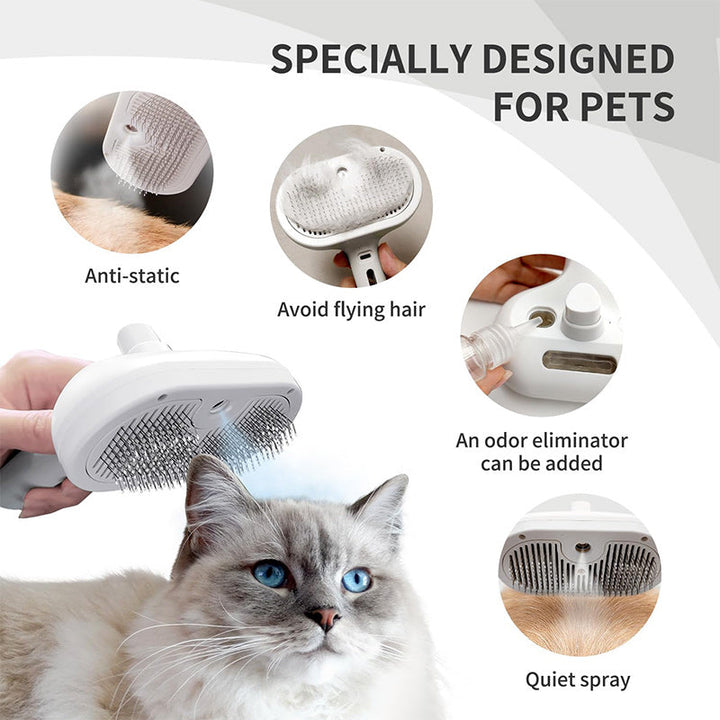 Meraldo™ FurCare – Stoomborstel voor katten