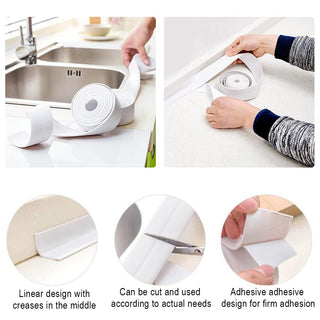 Soft Button Strip - Eenvoudige Decoratie voor Keuken en Badkamer