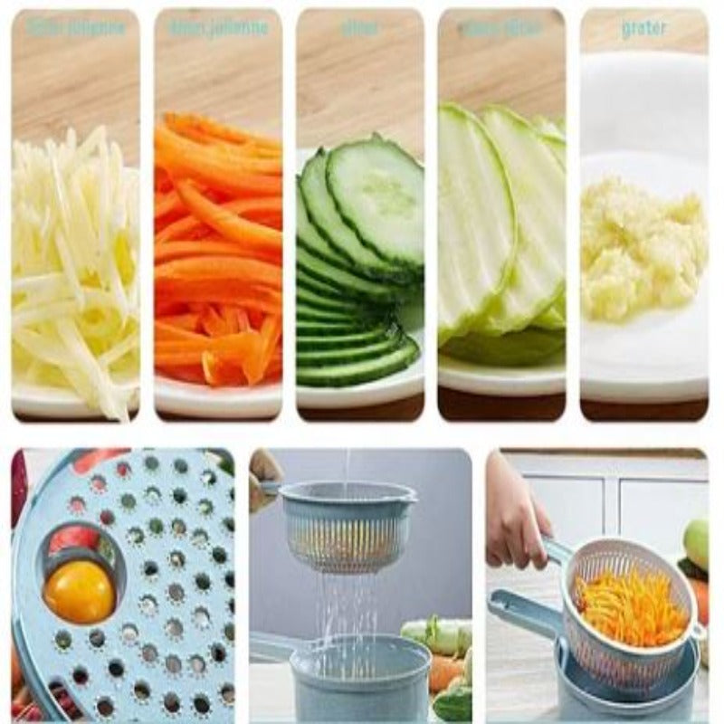 Meraldo™ SlicePro – 12-in-1 groentesnijder