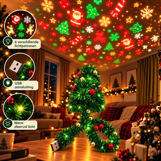Meraldo™ StarTree – Kerstboom met sterrenprojectie