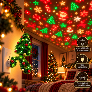 Meraldo™ StarTree – Kerstboom met sterrenprojectie