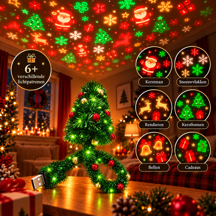 Meraldo™ StarTree – Kerstboom met sterrenprojectie