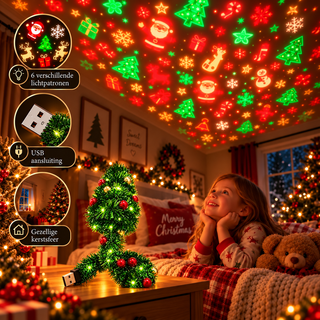 Meraldo™ StarTree – Kerstboom met sterrenprojectie