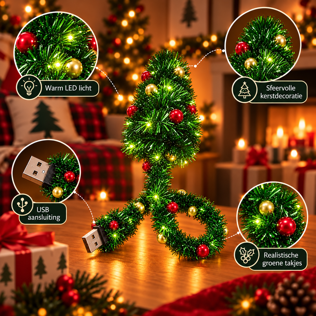 Meraldo™ StarTree – Kerstboom met sterrenprojectie