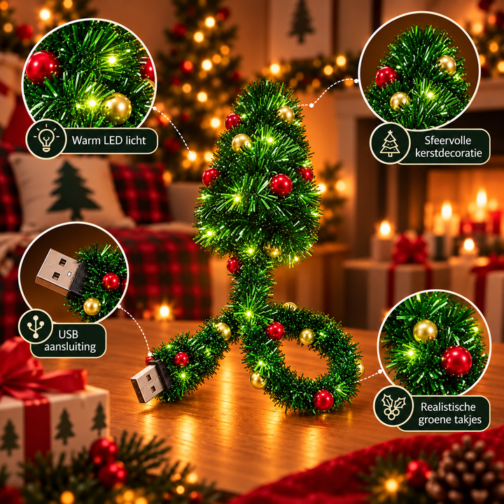 Meraldo™ StarTree – Kerstboom met sterrenprojectie
