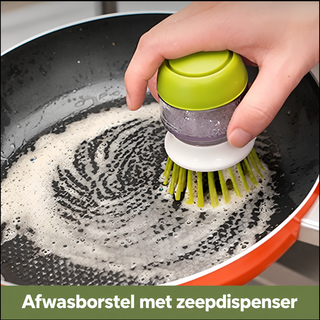 Meraldo™ SoapScrub – Afwasborstel met zeepdispenser