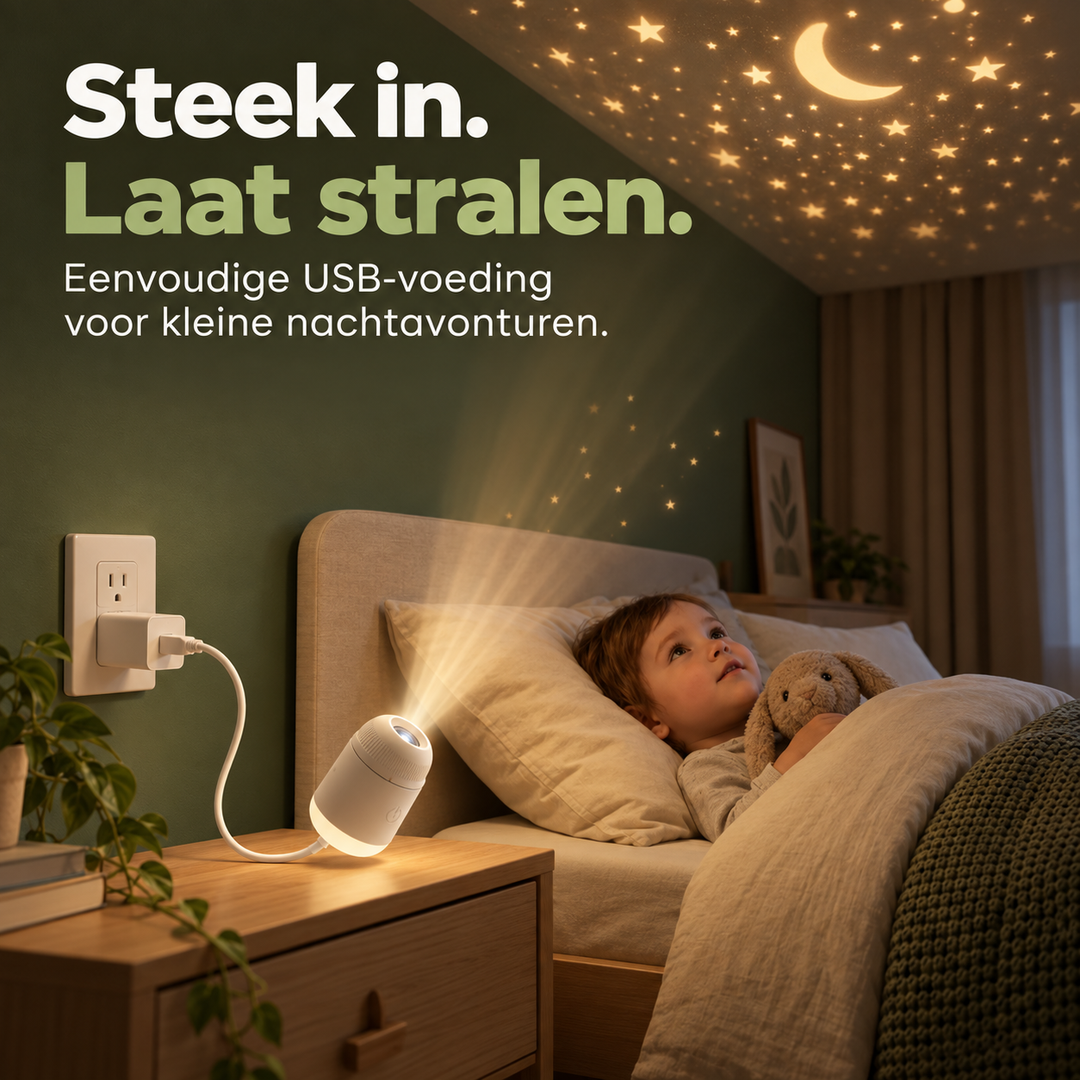 Meraldo™ SkyNight – Sterrenhemel-projector