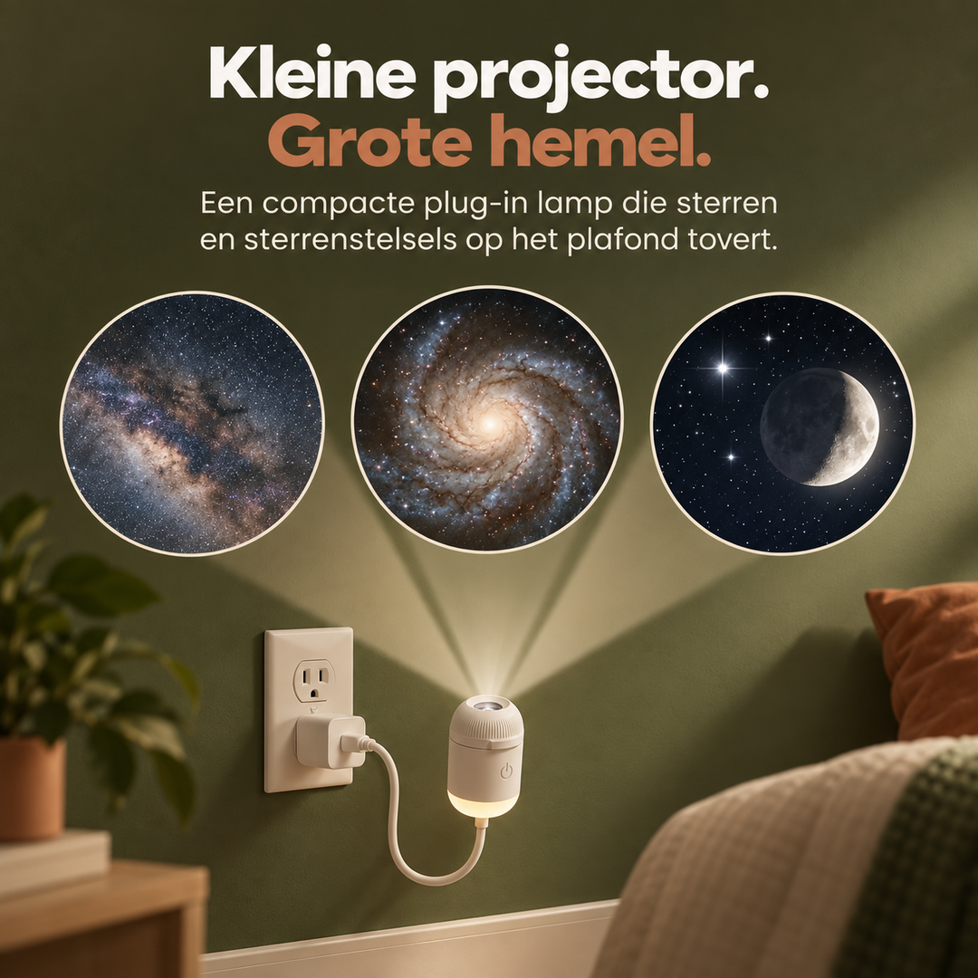 Meraldo™ SkyNight – Sterrenhemel-projector