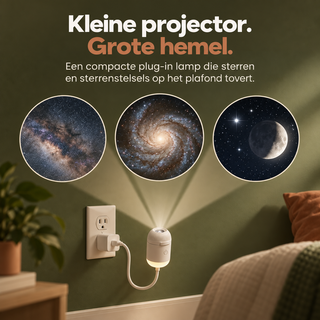 Meraldo™ SkyNight – Sterrenhemel-projector