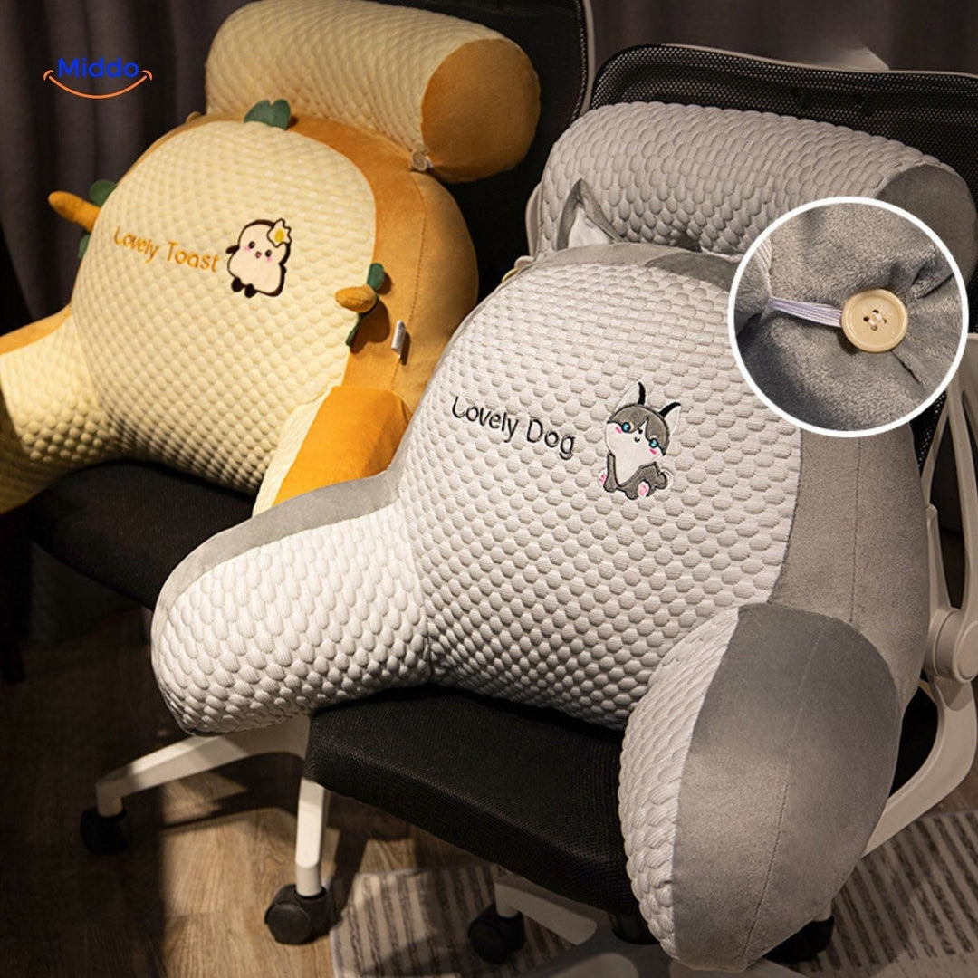 Meraldo™ BackRest – Rugsteunkussen voor bank en bed