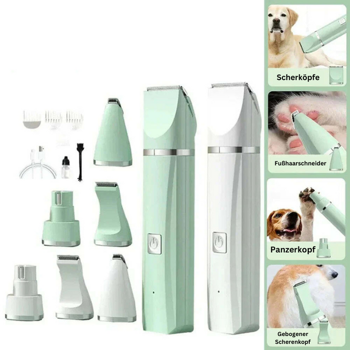 Meraldo™ PetTrim – 4-in-1 trimset voor huisdieren