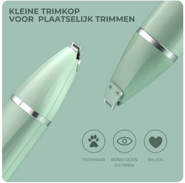 Meraldo™ PetTrim – 4-in-1 trimset voor huisdieren