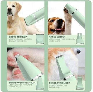 Meraldo™ PetTrim – 4-in-1 trimset voor huisdieren