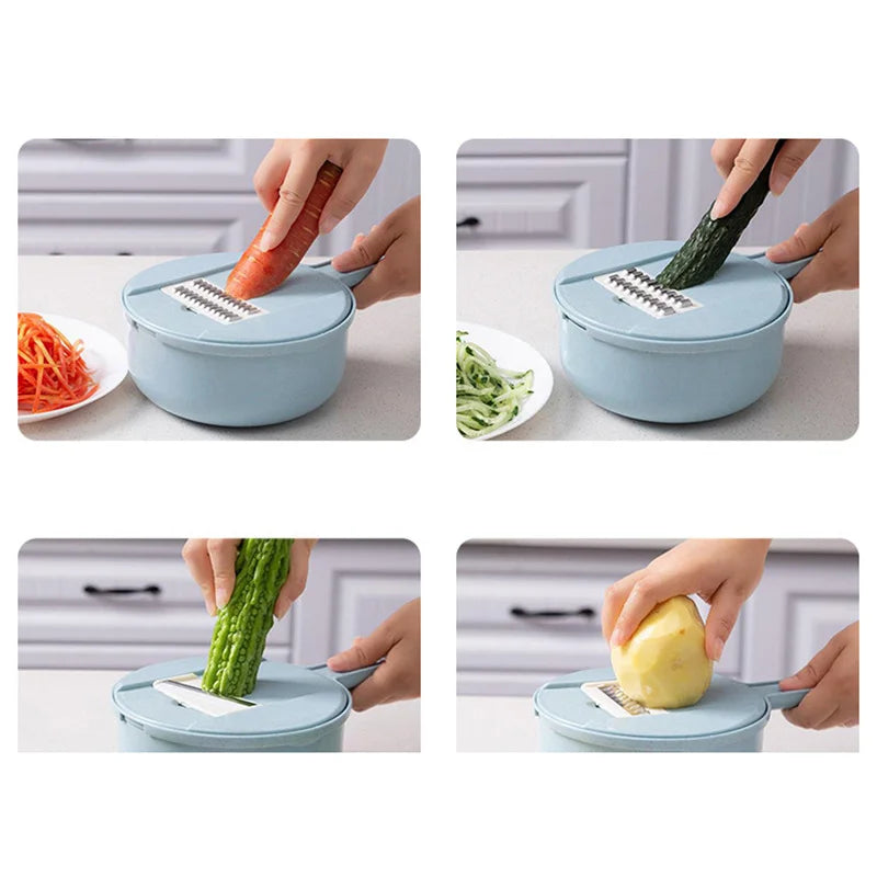 Meraldo™ SlicePro – 12-in-1 groentesnijder
