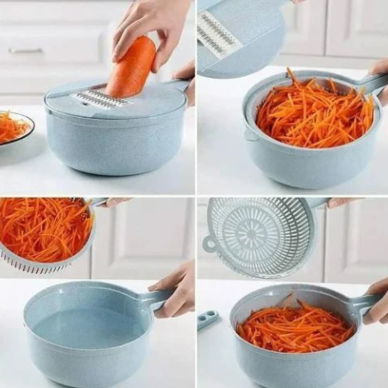 Meraldo™ SlicePro – 12-in-1 groentesnijder