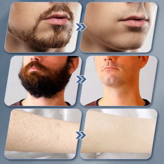 Meraldo™ ClearShave – Transparant mini-scheerapparaat, waterdicht