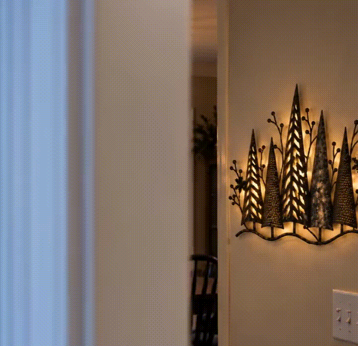 Meraldo™ WoodLight – Verlichte boswanddecoratie