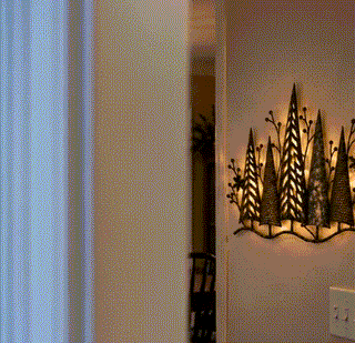 Meraldo™ WoodLight – Verlichte boswanddecoratie