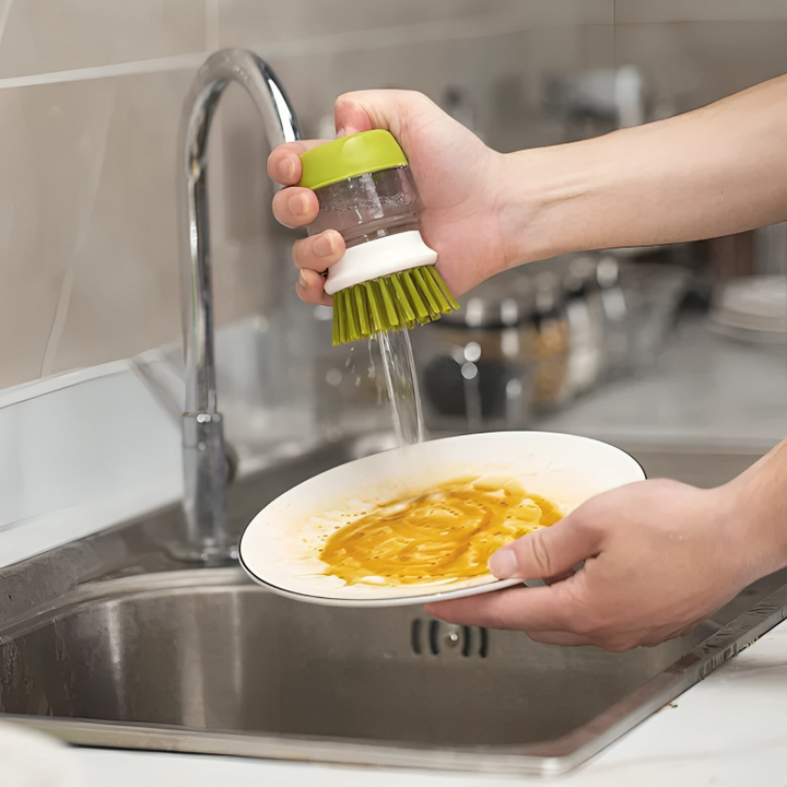 Meraldo™ SoapScrub – Afwasborstel met zeepdispenser