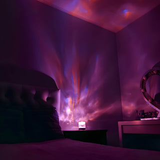 Meraldo™ AuroraLamp – Draadloze noorderlichtlamp