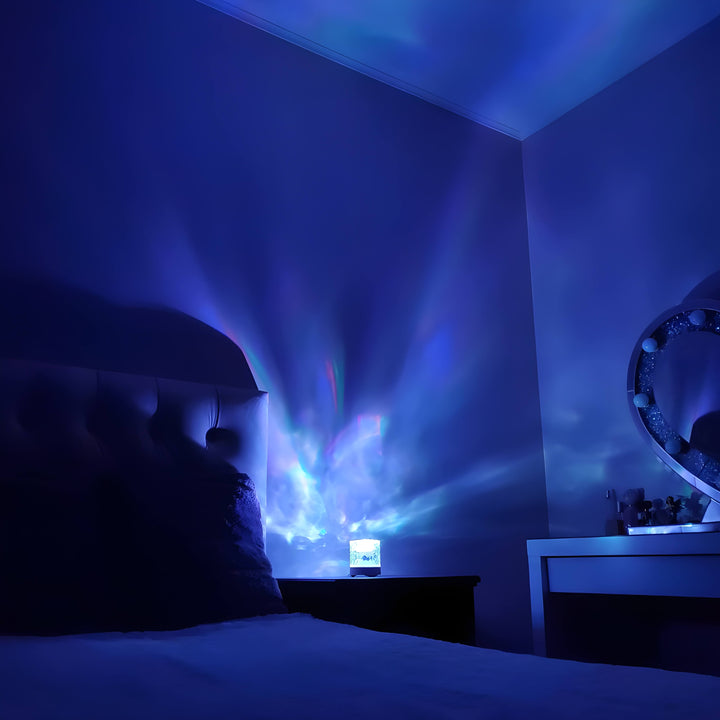 Meraldo™ AuroraLamp – Draadloze noorderlichtlamp