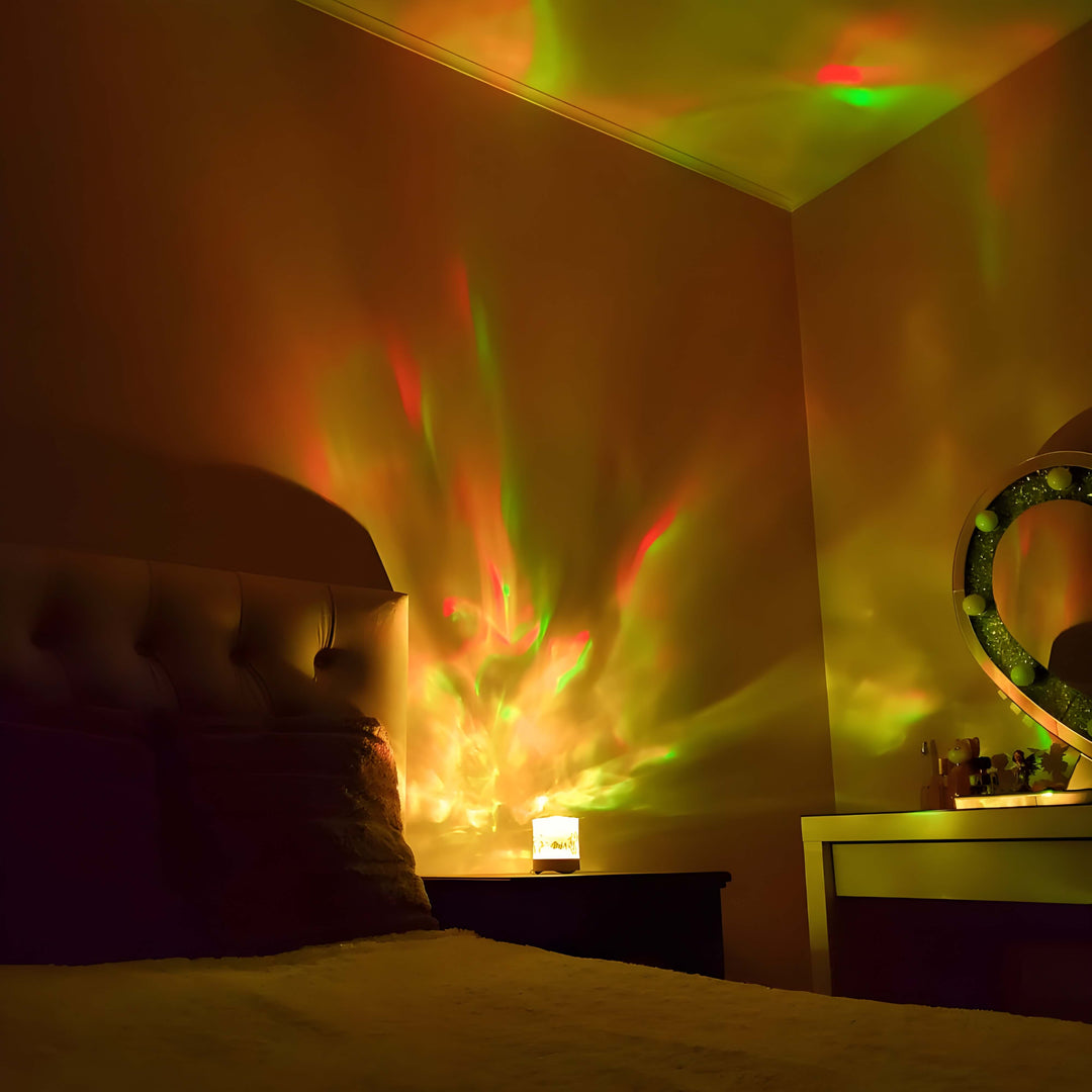 Meraldo™ AuroraLamp – Draadloze noorderlichtlamp