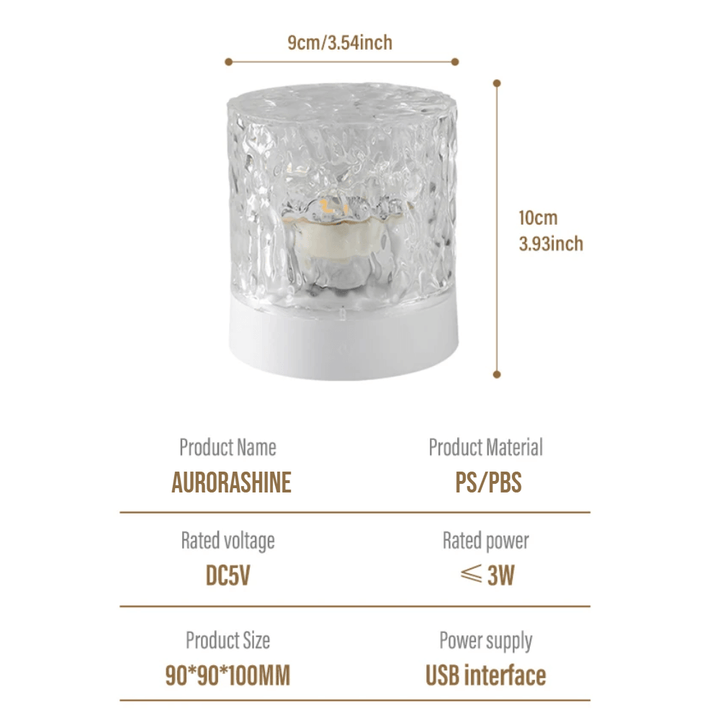 Meraldo™ AuroraLamp – Draadloze noorderlichtlamp